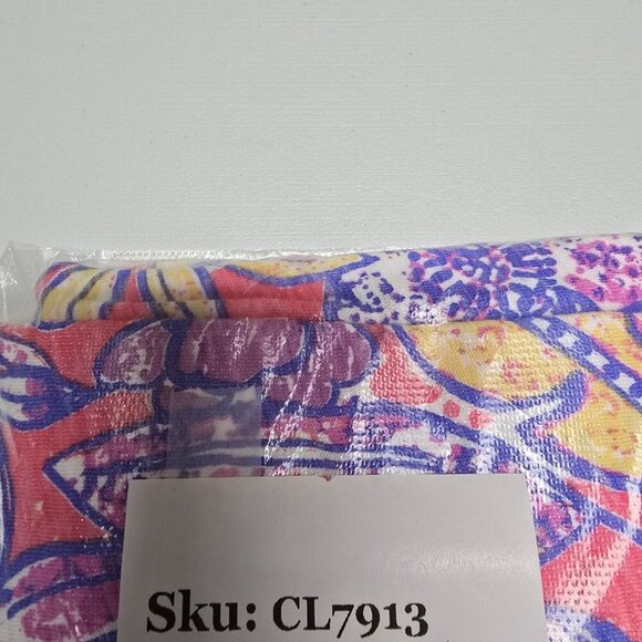 Escape by Habitat Dress Women’s XL‎ Pink Colorful Pullover Pockets Resort Travel - Picture 12 of 12